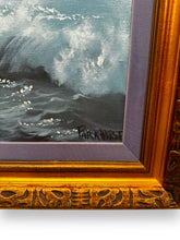 Lade das Bild in den Galerie-Viewer, Original Framed Seascape Painting by Violet Parkhurst - DeFrenS
