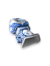 Load image into Gallery viewer, China, blue and white porcelain wall vase, 18th century - DeFrenS
