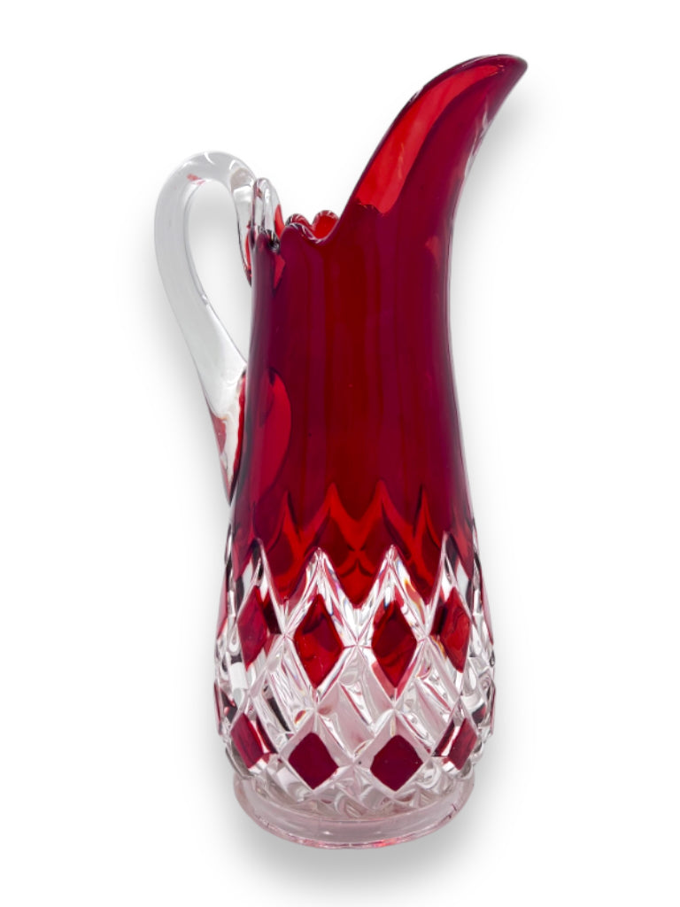 Ruby Glass Pitcher - DeFrenS