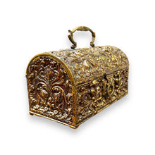 Load image into Gallery viewer, 19th Century Spanish gilt-bronze jewelry box - DeFrenS
