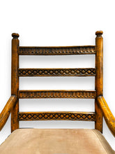 Charger l&#39;image dans la galerie, Hand Carved High Back Arm (set of 2) Chairs - DeFrenS
