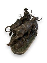 Load image into Gallery viewer, Stampede by Frederick Remington Statue - DeFrenS
