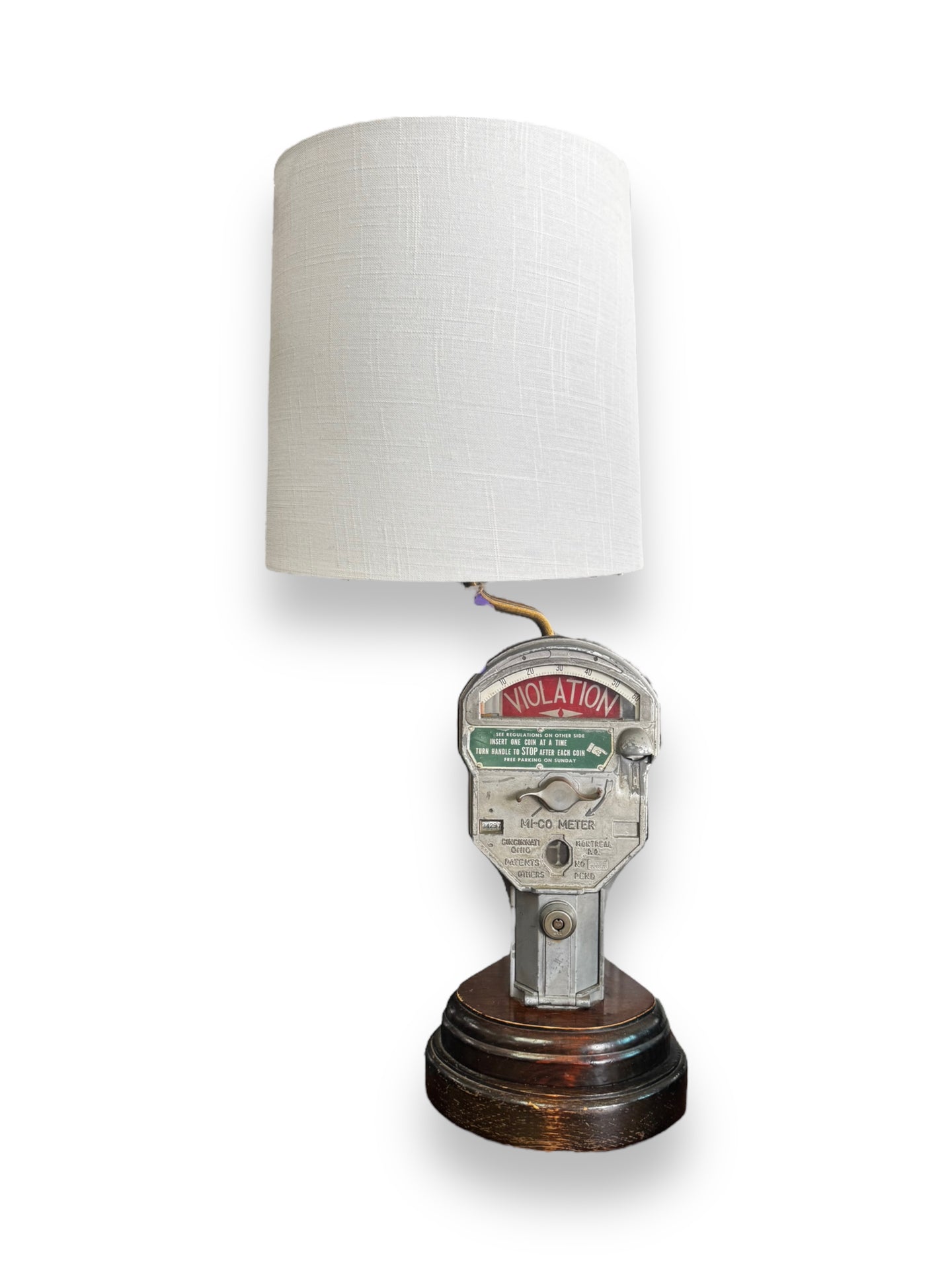 Vintage Meter Lamp - DeFrenS