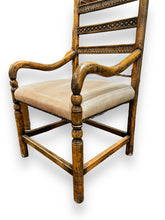 Cargar imagen en el visor de la galería, Hand Carved High Back Arm (set of 2) Chairs - DeFrenS
