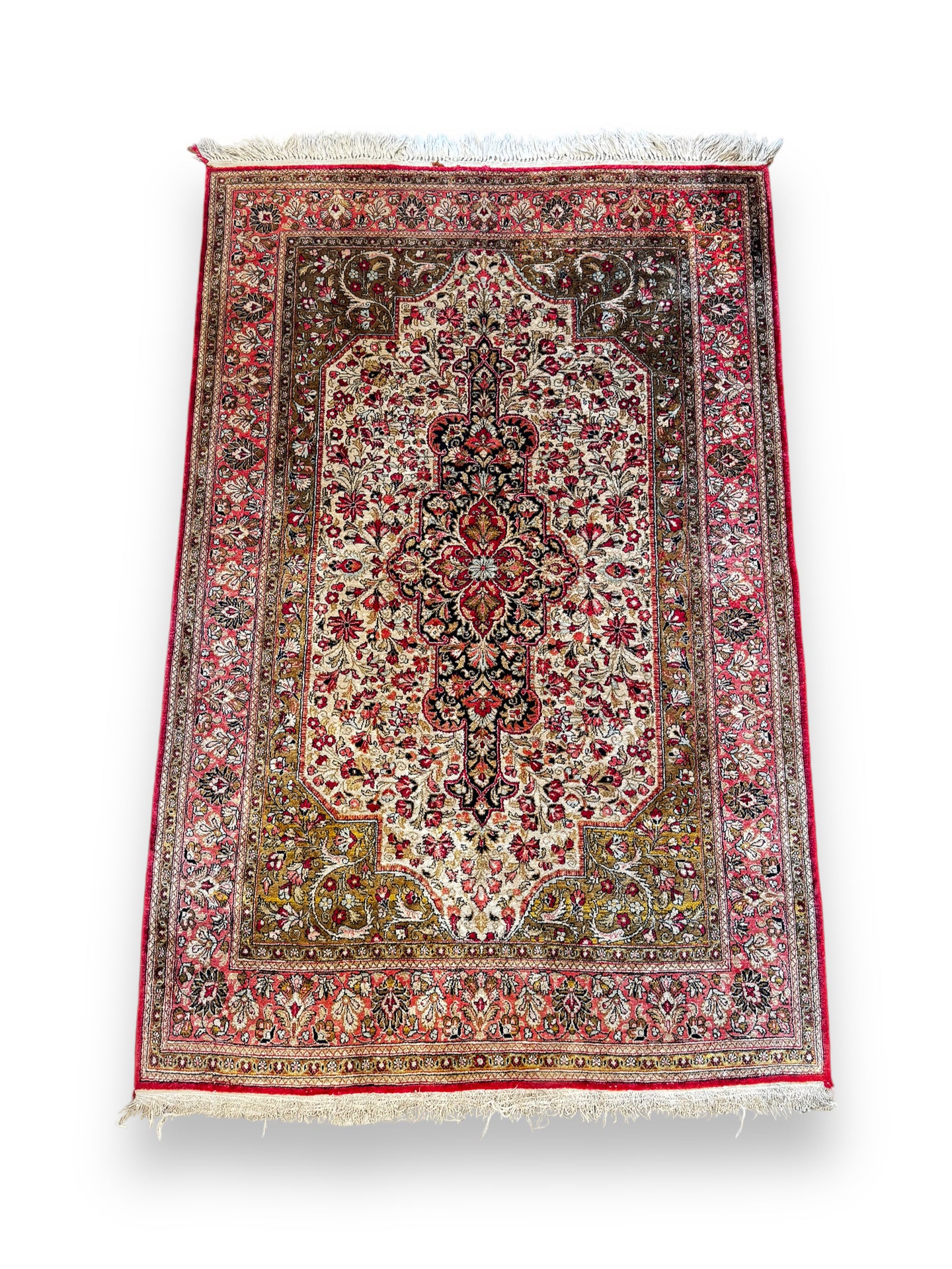 Ghom Silk Rug - DeFrenS