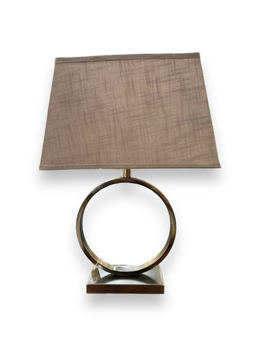 Circle Lamp with Square Shade - DeFrenS