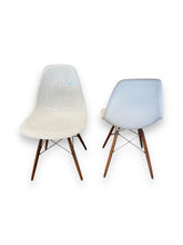 Load image into Gallery viewer, Set of 2 - Midcentury White Chairs - DeFrenS
