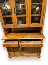 Load image into Gallery viewer, 19th Century Danish Pine China Cabinet - DeFrenS
