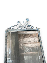 Load image into Gallery viewer, Wall Mirror with Metal Floral Frame
