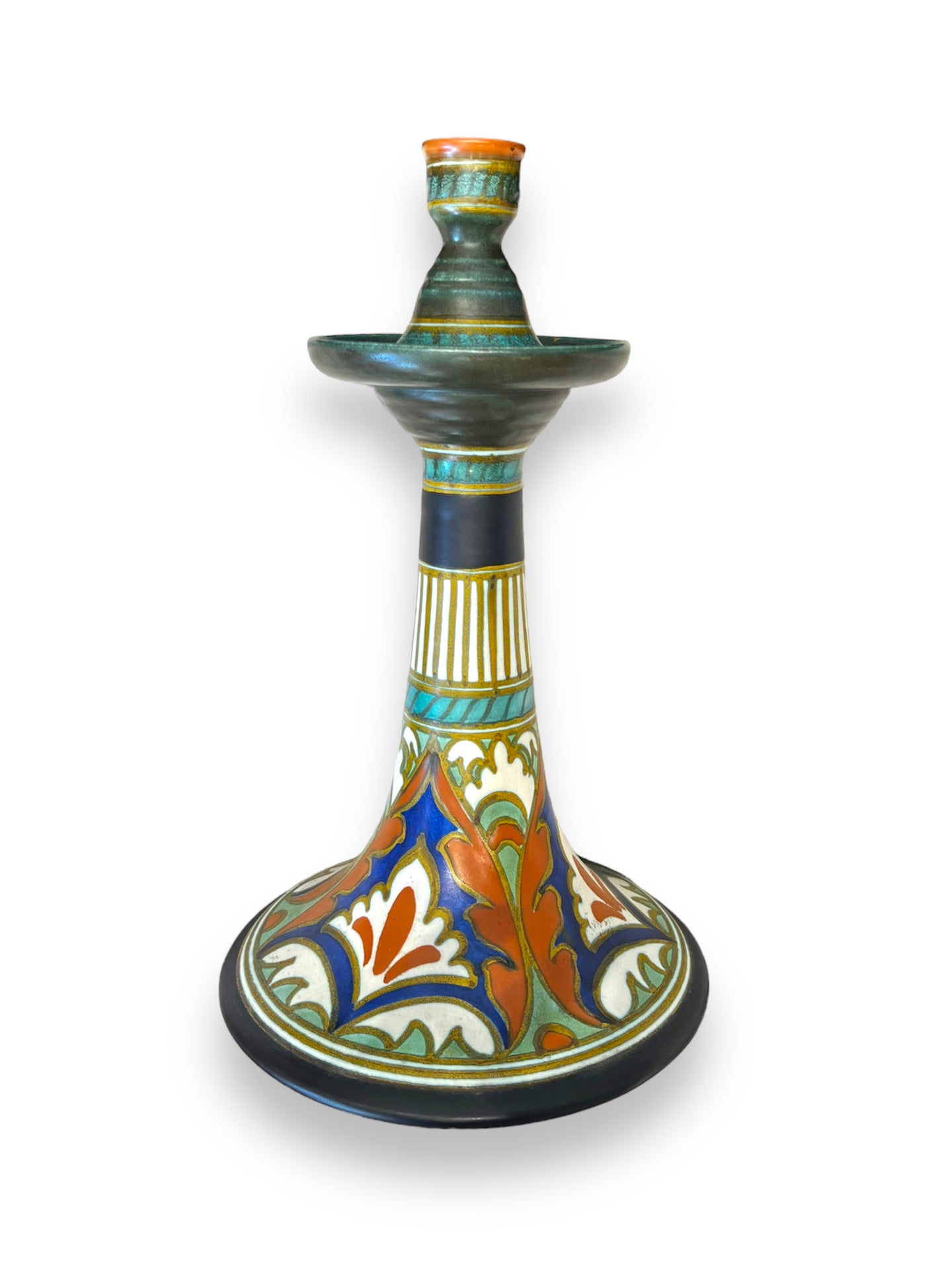 1924 Large Candle Holder - PZH Gouda - DeFrenS