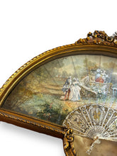 Charger l&#39;image dans la galerie, Antique XIX Century Framed French Fan
