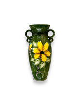 Carica l&#39;immagine nel visualizzatore di Gallery, Olive Green Vase with Yellow Flower - DeFrenS
