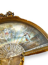 Charger l&#39;image dans la galerie, Antique XIX Century Framed French Fan
