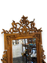 Load image into Gallery viewer, Small Gold Ornate Wall Mirror - DeFrenS
