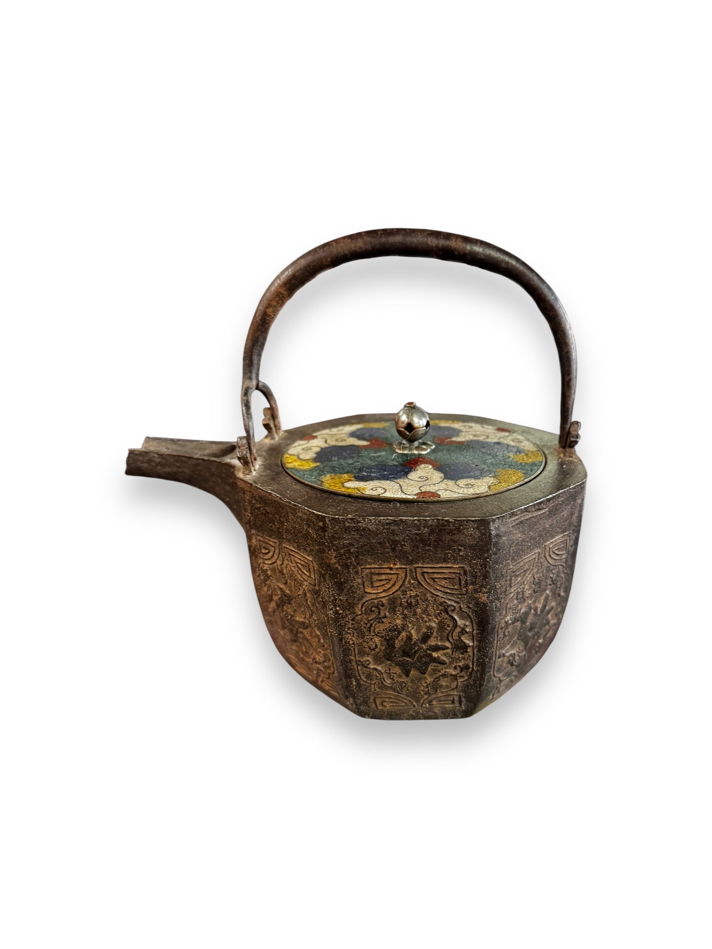 Japanese Tetsubin w/ Paint Lid - DeFrenS