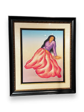 Cargar imagen en el visor de la galería, &quot;Blue Gem&quot; Framed Lithograph by R.C. Gorman
