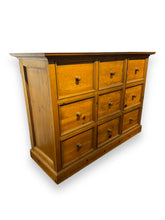 Cargar imagen en el visor de la galería, Large Pottery Barn 9 Drawer Filing Cabinet - DeFrenS
