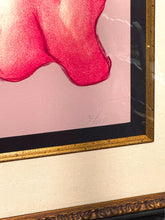 Cargar imagen en el visor de la galería, &quot;Blue Gem&quot; Framed Lithograph by R.C. Gorman
