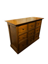 Cargar imagen en el visor de la galería, Large Pottery Barn 9 Drawer Filing Cabinet - DeFrenS
