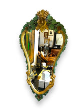 Load image into Gallery viewer, Mirror with Green &amp; Yellow Frame - DeFrenS
