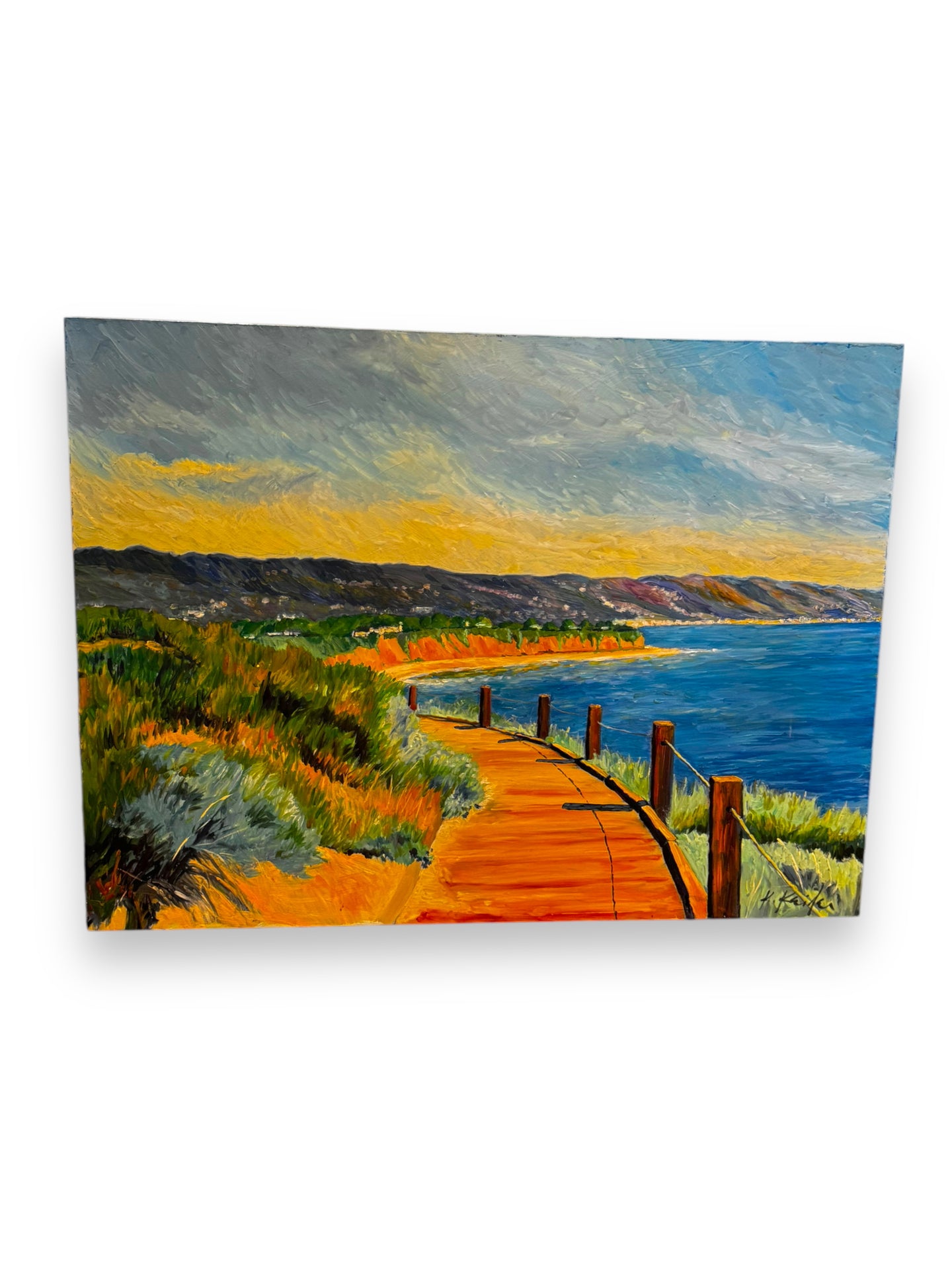Original Art - Headlands Path Pt. Dume - DeFrenS