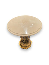 Charger l&#39;image dans la galerie, Marble/Gold Side Table - DeFrenS
