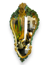 Load image into Gallery viewer, Mirror with Green &amp; Yellow Frame - DeFrenS
