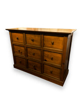 Cargar imagen en el visor de la galería, Large Pottery Barn 9 Drawer Filing Cabinet - DeFrenS
