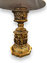 Charger l&#39;image dans la galerie, Marble/Gold Side Table - DeFrenS
