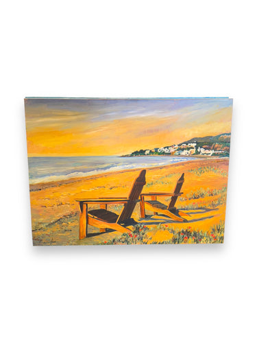Original Art - Chairs at Broad Beach - DeFrenS