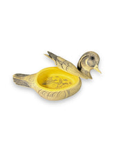 Cargar imagen en el visor de la galería, Vintage Hand Painted Artek Duck Trinket Dish with Lid - DeFrenS
