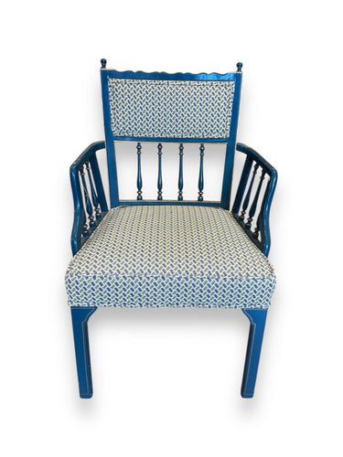 Blue Side Chair - DeFrenS