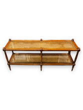 Cargar imagen en el visor de la galería, Glass/Rattan Console Table - DeFrenS
