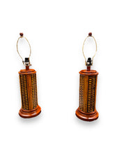 Load image into Gallery viewer, Set of 2 Wood Lamps - DeFrenS
