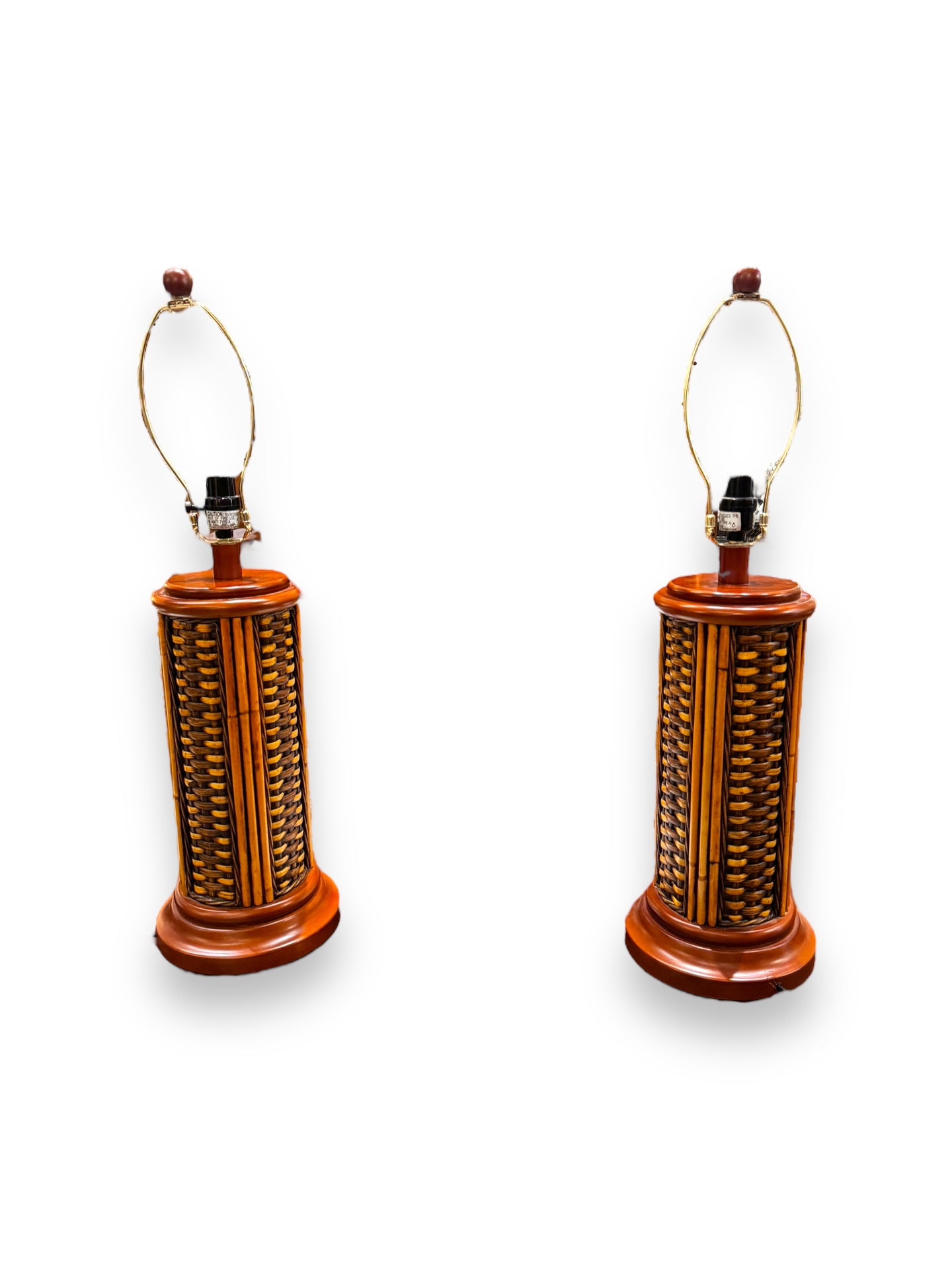 Set of 2 Wood Lamps - DeFrenS