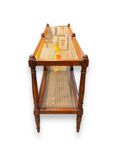 Cargar imagen en el visor de la galería, Glass/Rattan Console Table - DeFrenS
