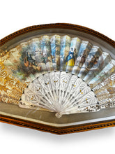 Load image into Gallery viewer, Antique XVIII Century Framed Continental Fan - DeFrenS
