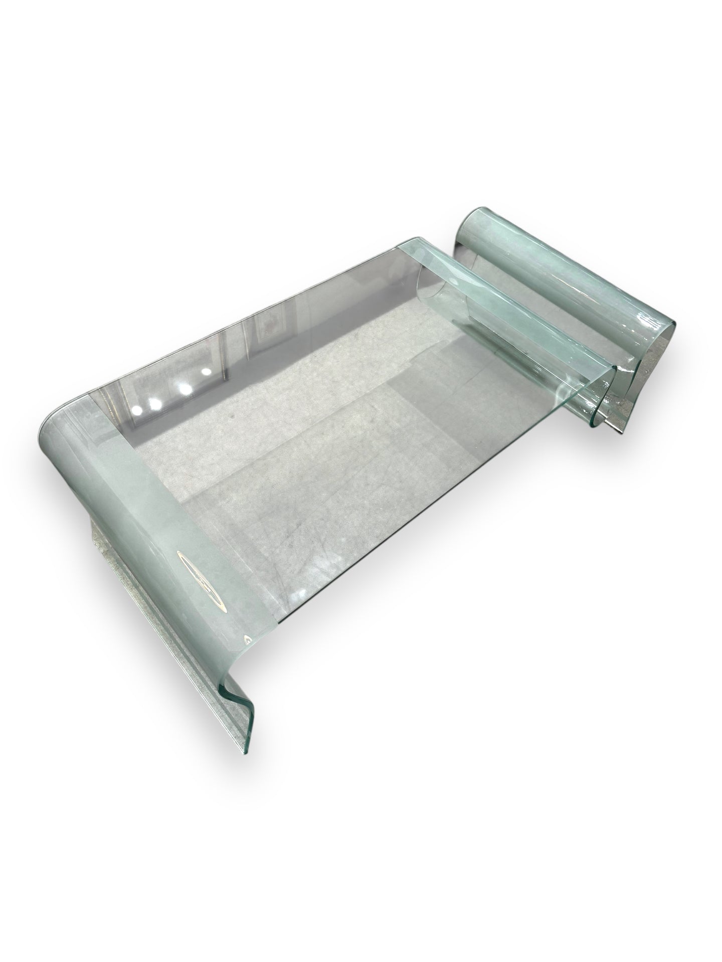 Bent Glass Coffee Table - DeFrenS