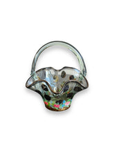 Cargar imagen en el visor de la galería, Mackenzie Childs Ruffle Basket - DeFrenS
