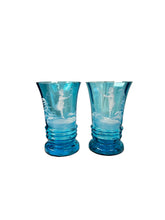 Load image into Gallery viewer, 3 piece Set Mary Gregory European Glass - Pitcher, 2 glasses - DeFrenS
