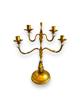 Load image into Gallery viewer, 1960s Italian Tole Candelabras Candle Holders Signed F. Ricci - Set of 2 - DeFrenS
