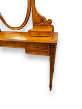 Load image into Gallery viewer, Vintage Vanity with Mirror and Dovetail drawers - DeFrenS
