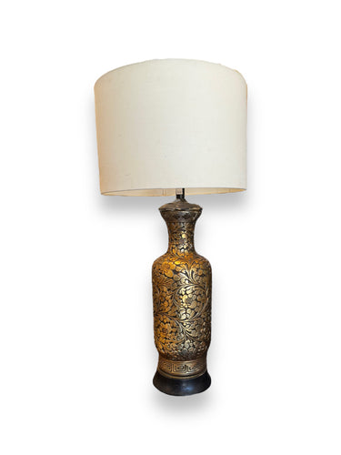 Gold & Black Table Lamp - DeFrenS
