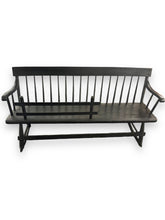 Load image into Gallery viewer, Black Nanny Rocker Bench - DeFrenS
