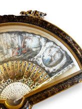 Lade das Bild in den Galerie-Viewer, Antique XIX Century Framed French Fan - DeFrenS
