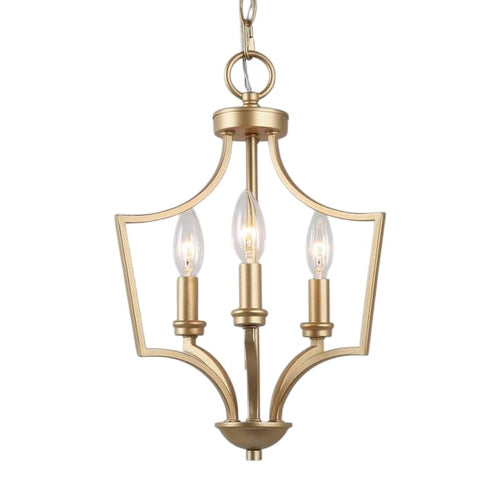 Gold Cage Pendant Light - DeFrenS