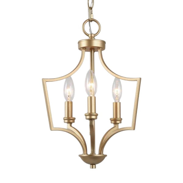 Gold Cage Pendant Light - DeFrenS