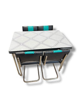 Cargar imagen en el visor de la galería, Retro Table &amp; 4 Chairs - DeFrenS
