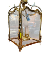 Lade das Bild in den Galerie-Viewer, Brass Hanging Light Fixture
