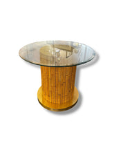 Load image into Gallery viewer, Bamboo Base Side Table - DeFrenS

